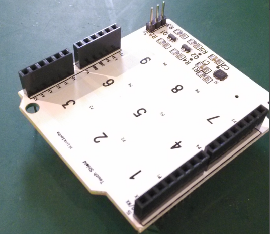 Touch Shield For Arduino | LinkSprite Learning Center