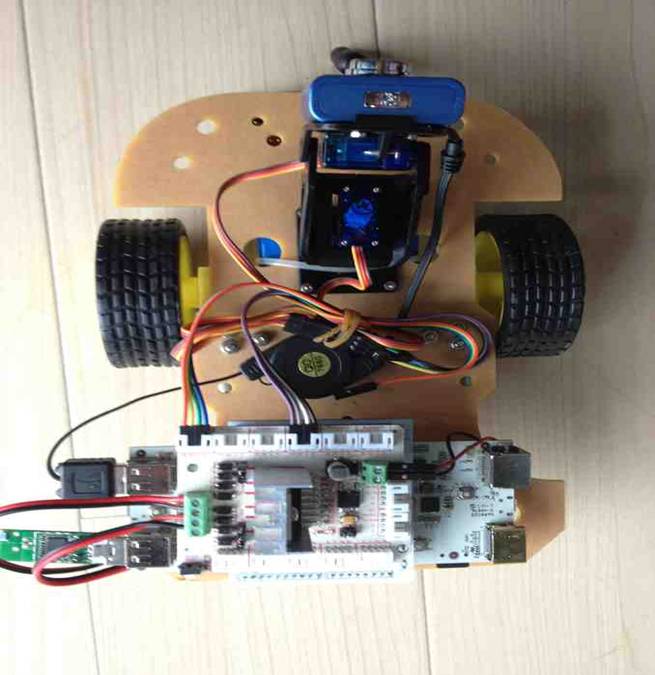 Rover: WiFi Video Surveillance Robot powered by pcDuino | LinkSprite ...
